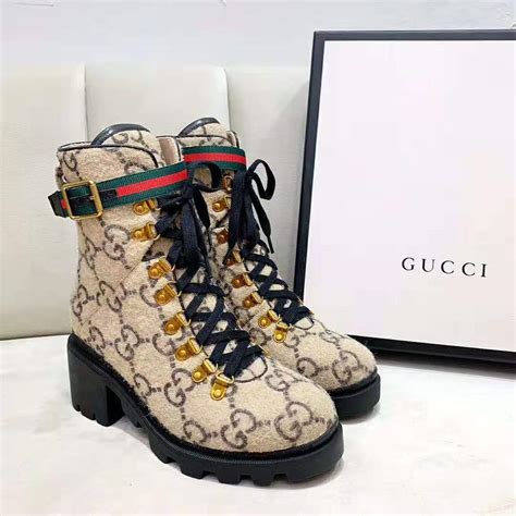 wool gucci boots